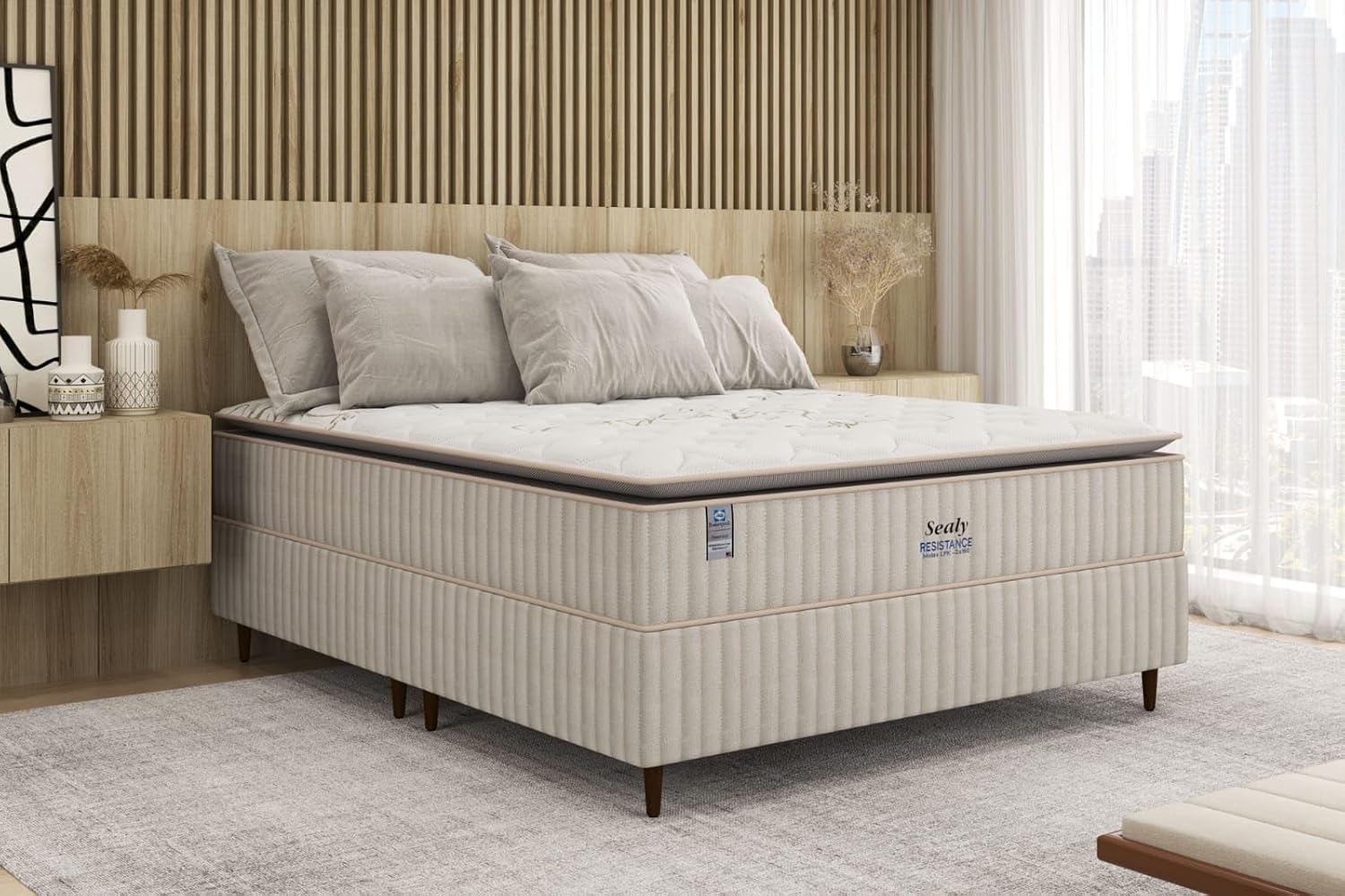 Descubra o Conforto Inovador do Colchão Sealy Correct Confort Gel e Durma Melhor Agora!