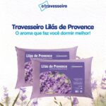 Travesseiro com Aromaterapia de Lavanda: Unindo conforto e tranquilidade para o seu sono