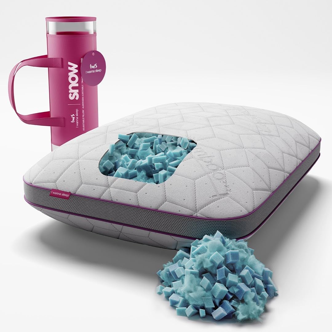 Travesseiro Ajustável - I wanna sleep - Snow