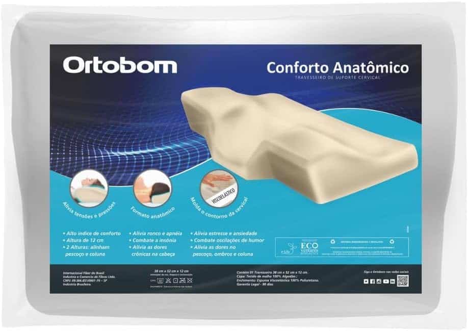 Travesseiro Ortobom Nasa Cervical